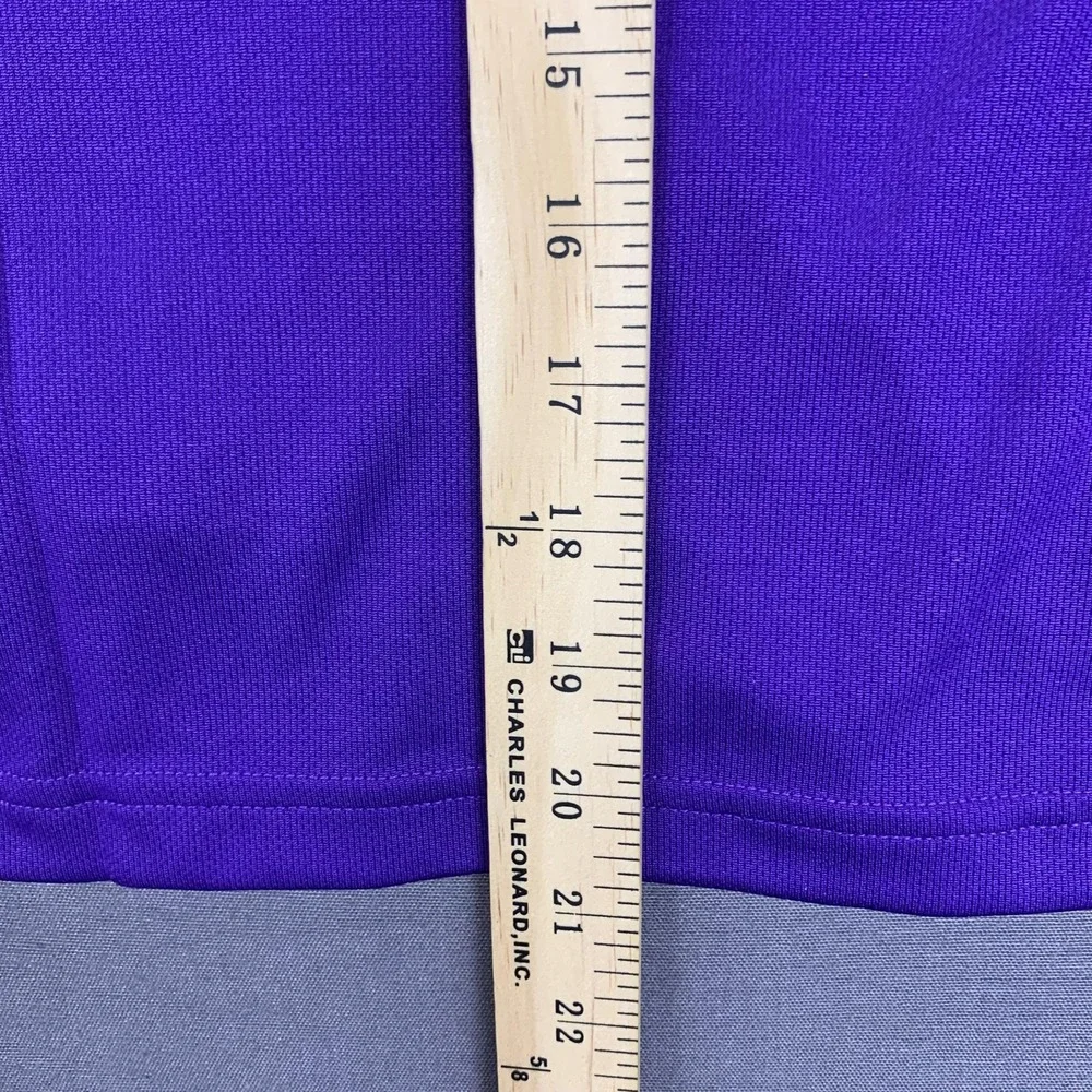 NEW Nike Dri-FIT Softball Shirt Girls S‎ Purple White Jersey Performance Track